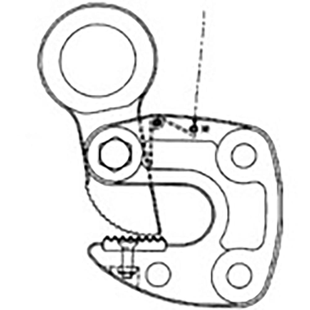 スーパー 形鋼クランプ(HLC-S)用カム HLCT2S_