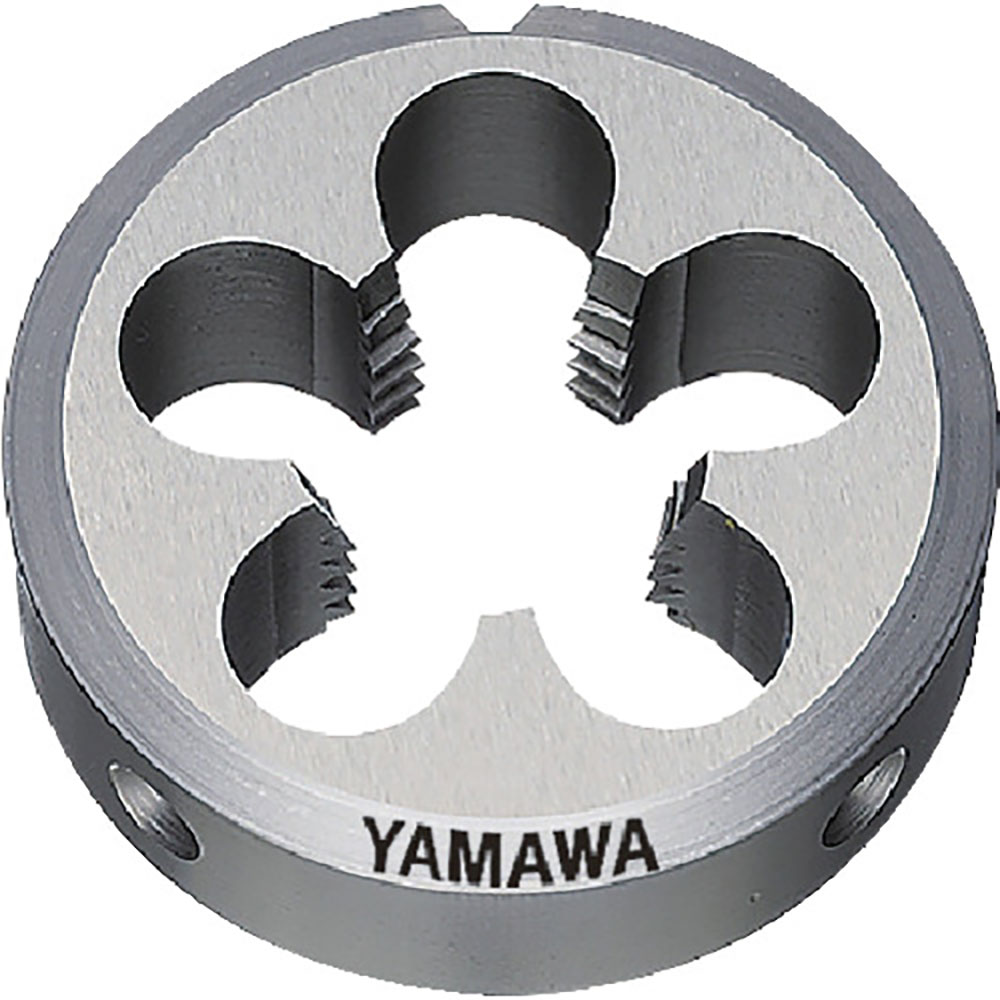 ヤマワ 管用平行ねじ用ソリッドダイス D PF 5/8-14 50径 D-PF-5/8-14-50_