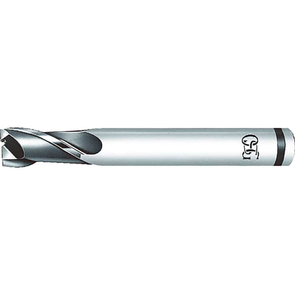 OSG ハイススクエアエンドミル XPM2刃ショート 刃径1mm 刃長2.5mm シャンク径6m_