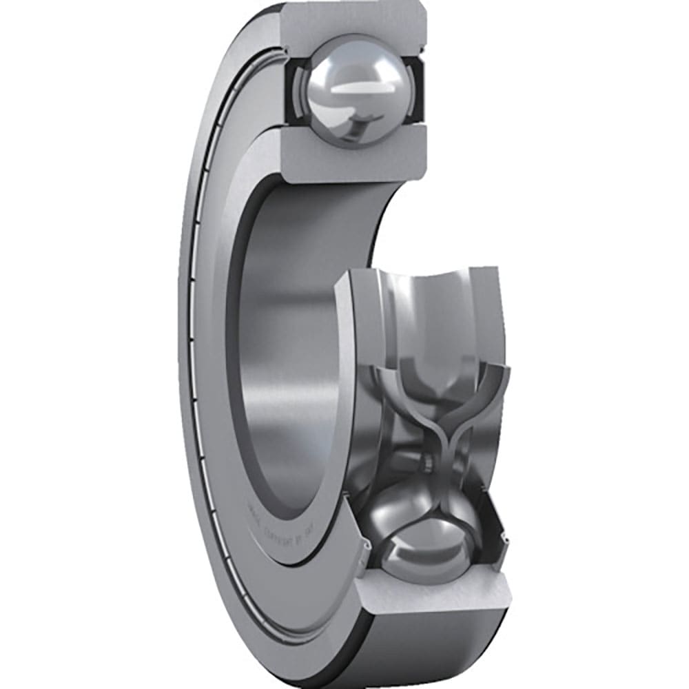 SKF 単列深溝玉軸受 軸受両端鋼板シールド C3すきま(すきま大) 内径35mmX外径80mmX_
