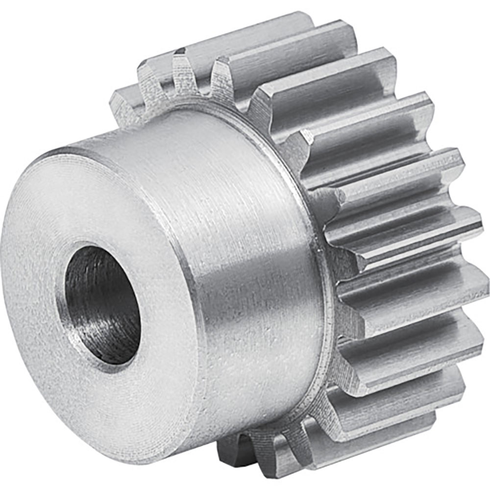 KG S45C平歯車 S1S 24B-0806 形状B1 モジュール1 歯数24 歯幅8mm 穴径_