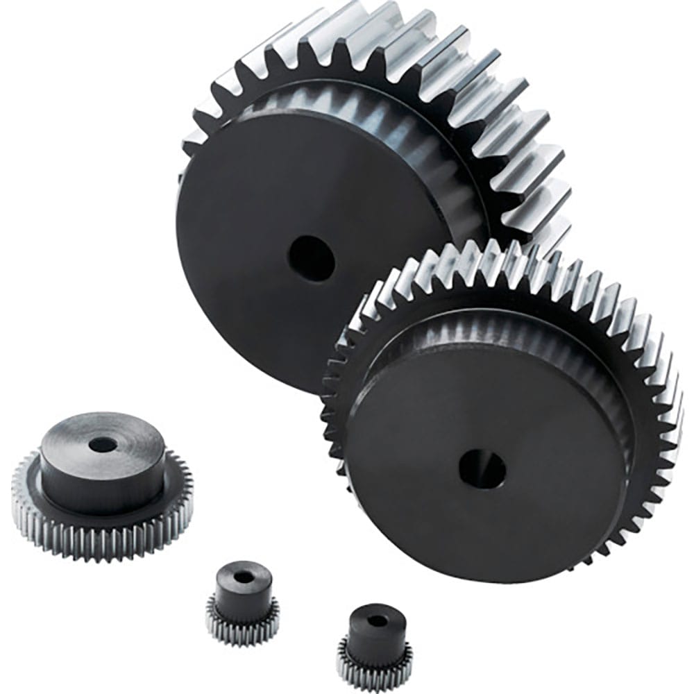 KG S45C歯研平歯車 SGRシリーズ SGR1.5S22B-1512 形状B1 モジュール1._