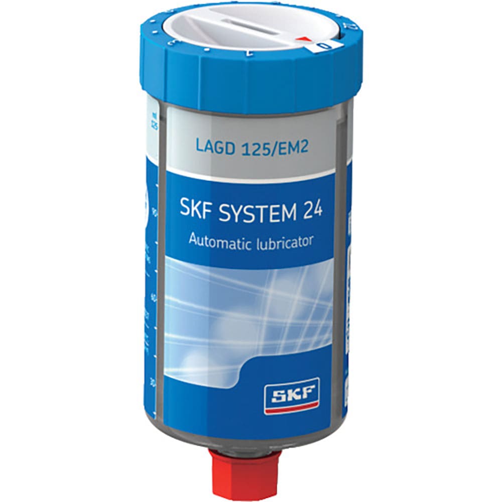 SKF SYSTEM24 ガス式自動給油器 LAGD125/EM2 高粘度・ソリッド潤滑グリース _