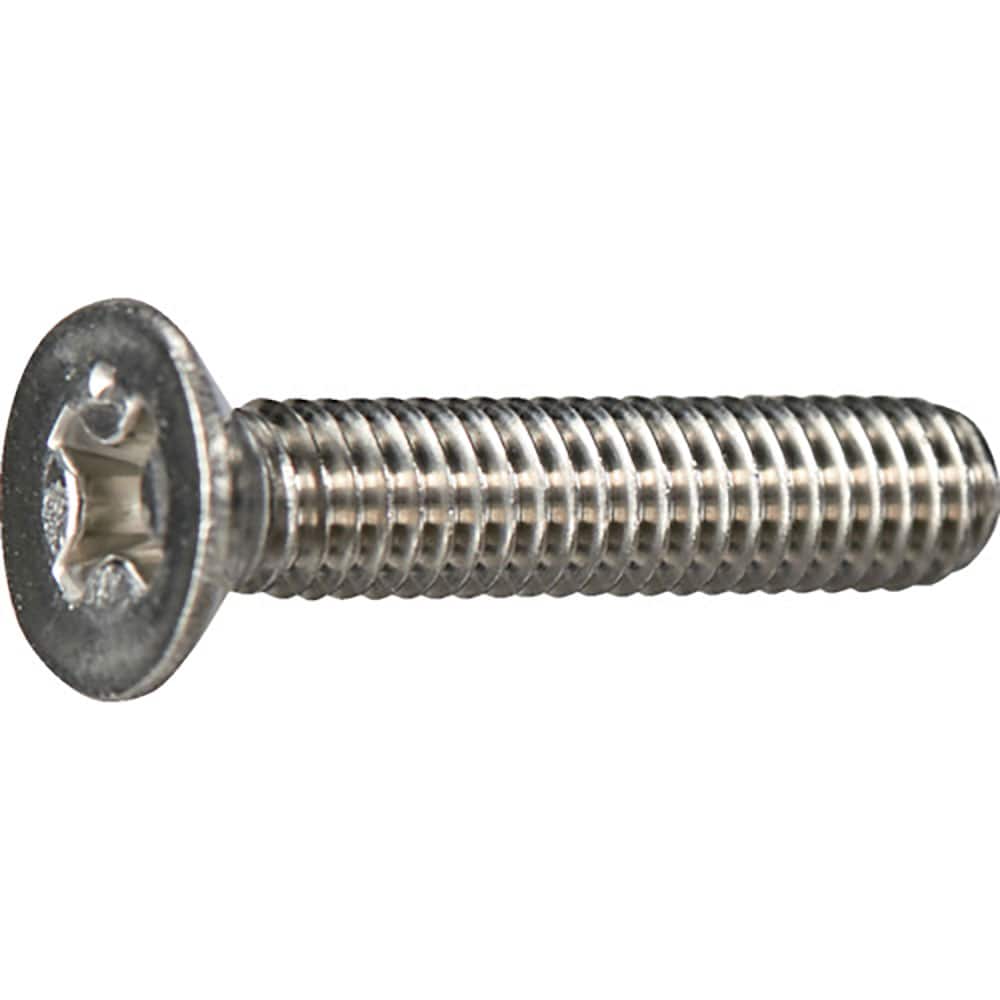 TRUSCO 皿頭小ねじ ステンレス 全ネジ M2.6×6 20本入 少量パック Y826-260_