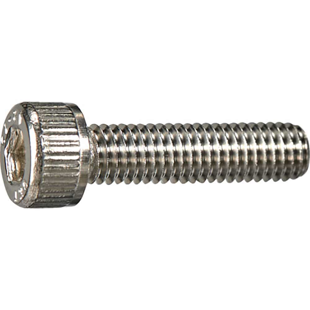 TRUSCO 六角穴付ボルト ステンレス 全ネジ M4×25 10本入 少量パック /キャップボル_