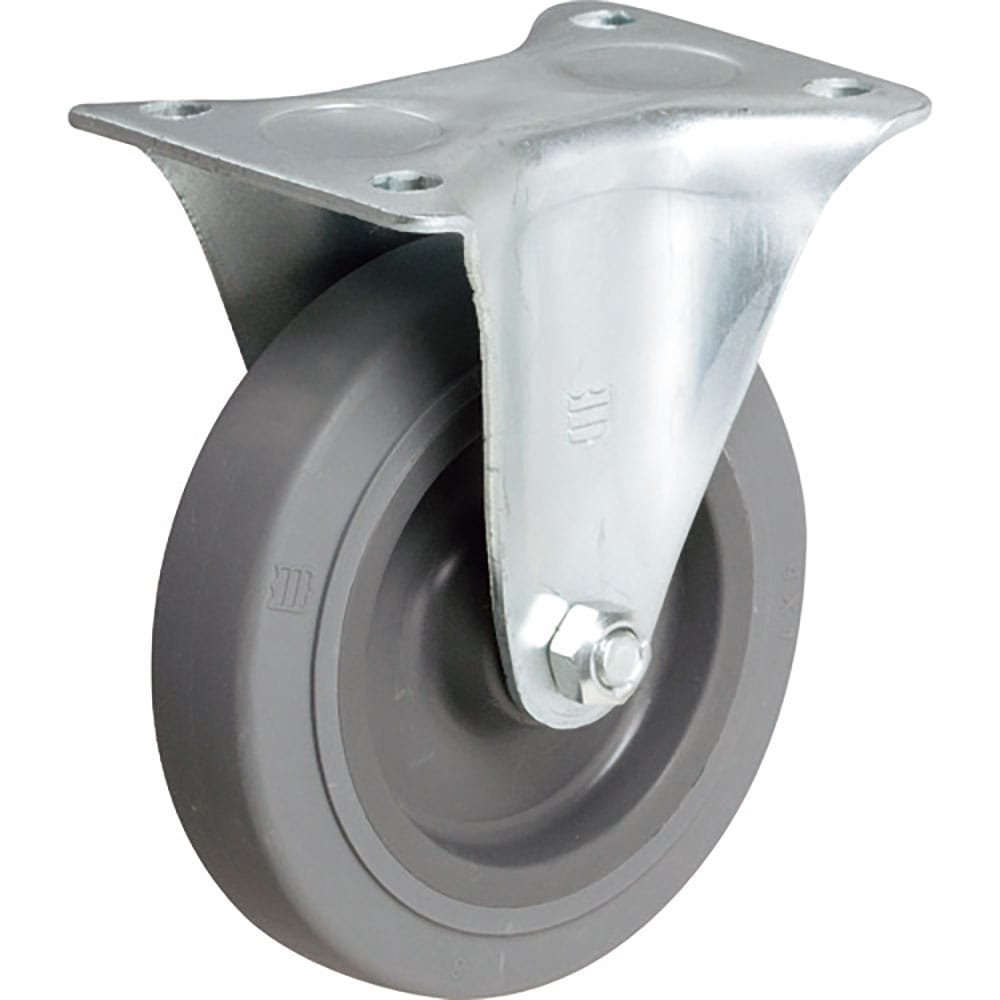 SAMSONG プレート式軽荷重用キャスター 76mm 固定 TP3630R-01-MIR_
