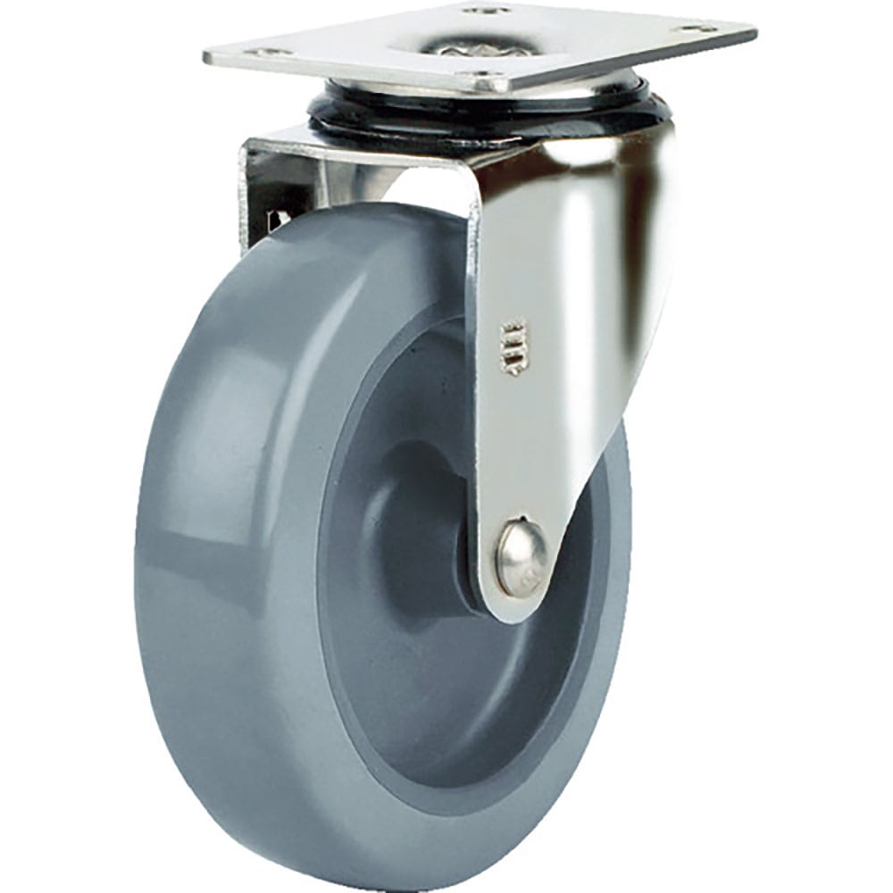 SAMSONG ステンレスキャスター 自在 ウレタン 100mm TP5140-01-PLY_