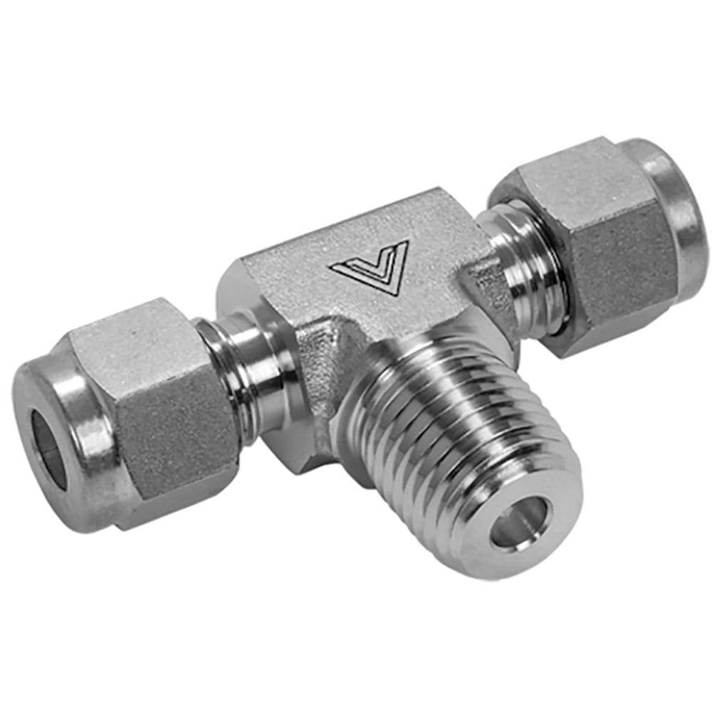 Ｆｕｊｉｋｉｎ　ニューＶ－Ｌｏｋ　２圧縮リング喰い込み式　ステンレス鋼製　ＶＵＷＴＳ－６．３５Ｂ－＿
