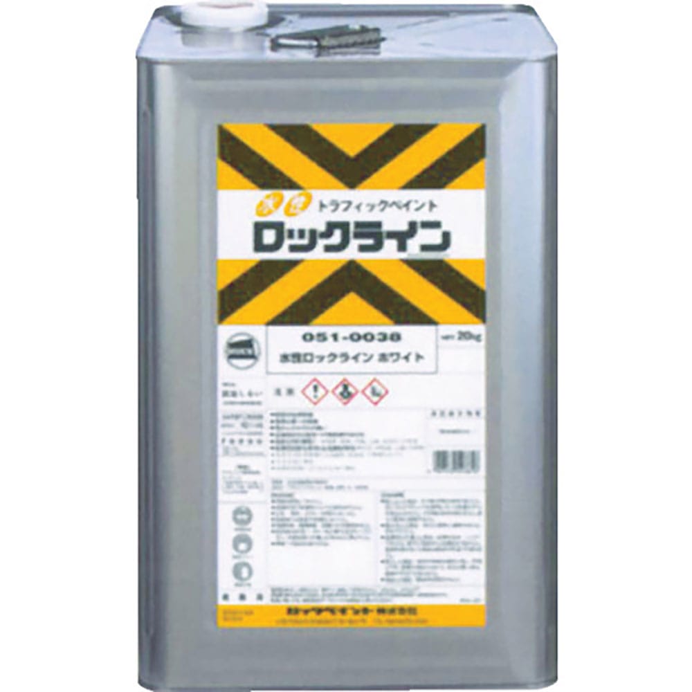 ロック 水性ロックライン ムエンエロー 20KG 051-0040-01_