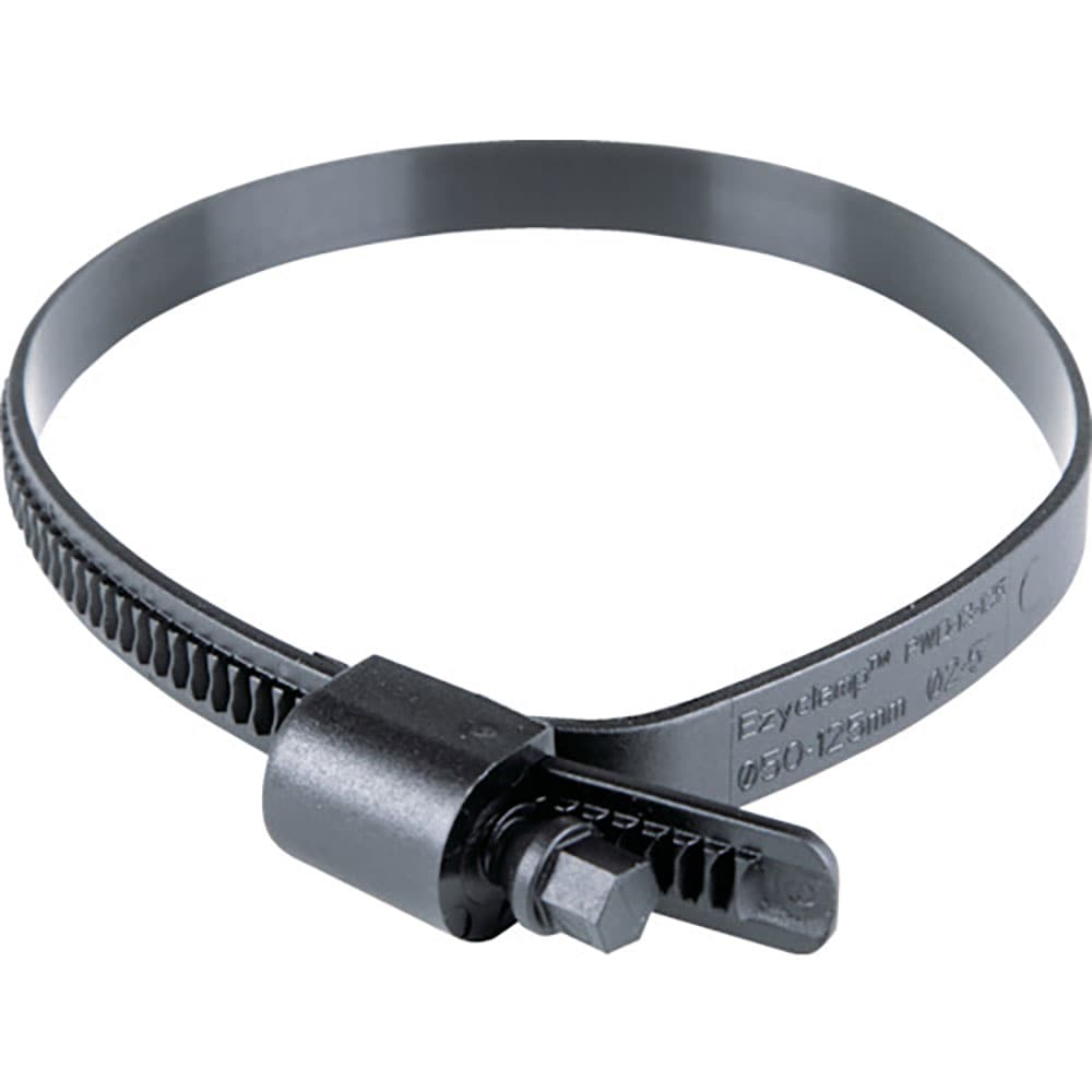 ＨＣＬ　樹脂製ホースバンド　Ｅｚｙｃｌａｍｐ　締付径２５．０～１２５．０ｍｍ　対辺８．０ｍｍ　ナイ＿