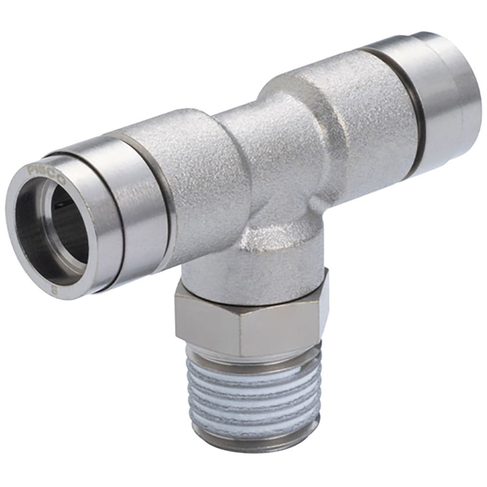 ＰＩＳＣＯ　チューブフィッティング　ブラスティー　チューブ１０　ネジＲ１／８　ゴムＨＮＢＲ　ＫＢ１＿