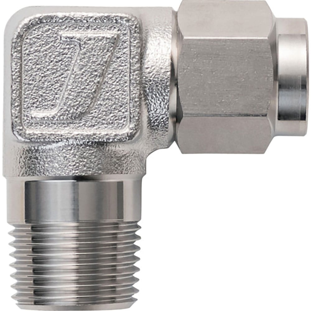 潤工社 ステンレス継手 エルボ(ミリ系列) 12×9mm PT1/4 L-12X9-PT1/4-_