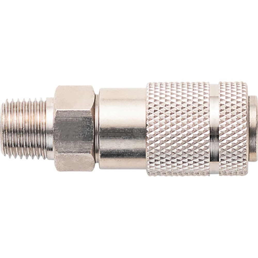 潤工社 超小型ワンタッチカップリング オスソケット R1/4 MMS-M1/4_