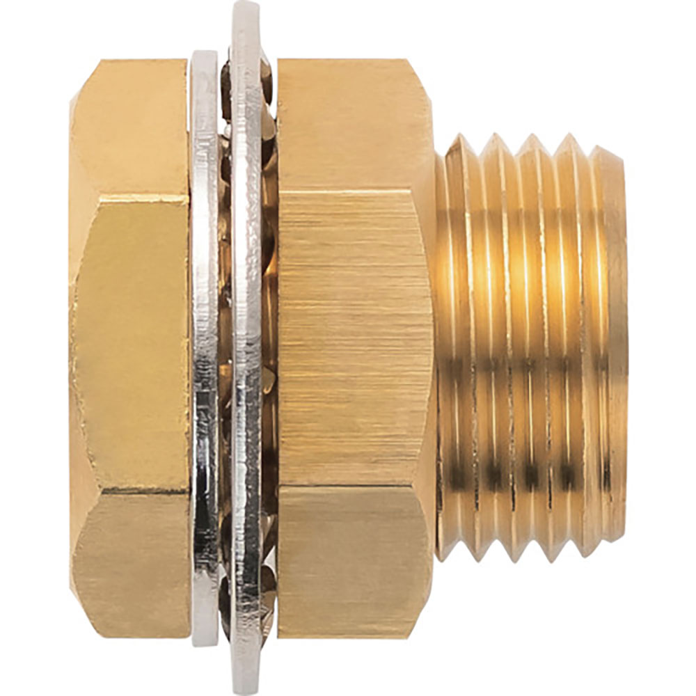 潤工社　黄銅製継手（ミリ系列）　パネルユニオン　Ｒｃ１／２　ＰＦ－１／２－１／２－ＢＳ＿