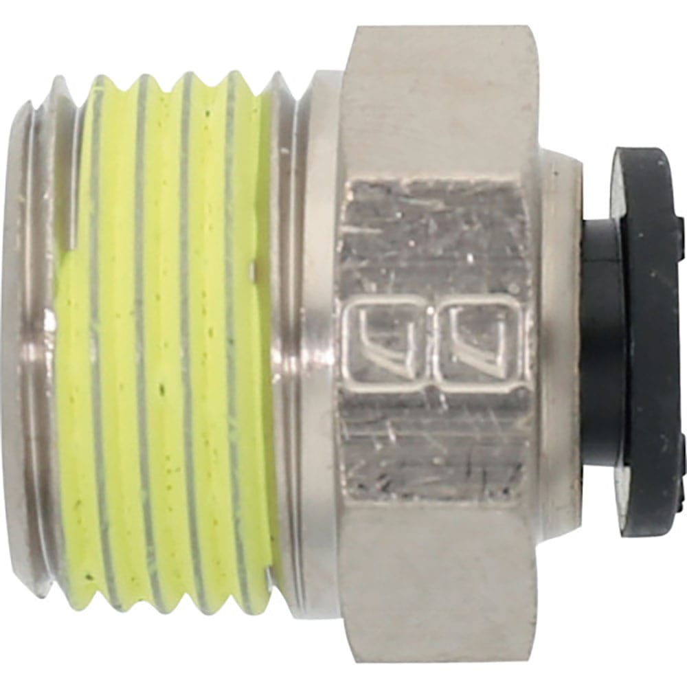 潤工社　ワンタッチ継手Ｍシリーズ　ニップル　１０ｍｍ　　ＰＴ３／８　ＰＮＭ－１０－ＰＴ３／８－ＢＳ＿