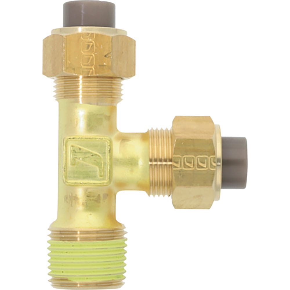 潤工社　黄銅製継手（ミリ系列）　サービステー　１２×８ｍｍ　　ＰＴ３／８　ＰＴＢ－１２Ｘ８－ＰＴ３＿