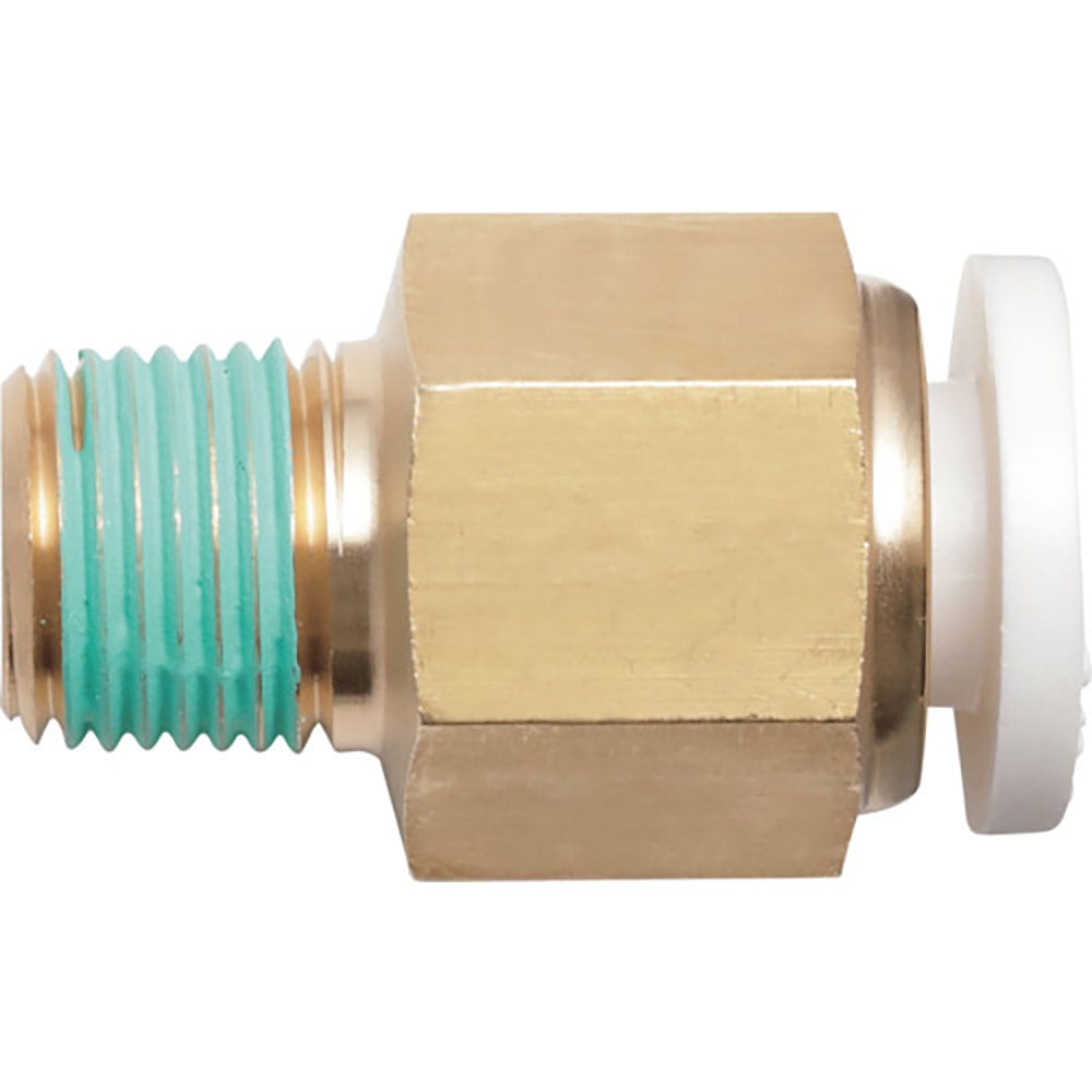 潤工社　ワンタッチ継手Ｗシリーズ　ニップル　１２ｍｍ　　ＰＴ１／８　ＷＮ－１２－０１＿