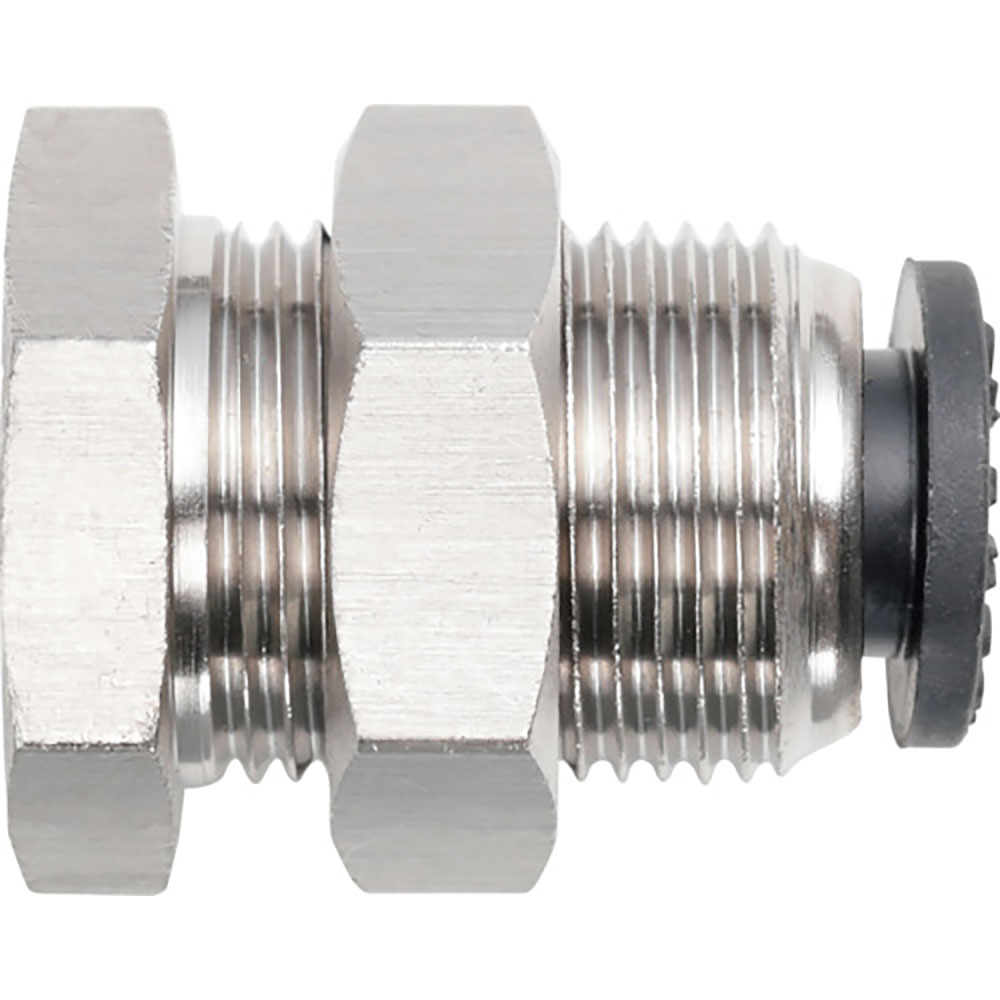 潤工社　ワンタッチ継手Ｍシリーズ　隔壁メスユニオン　１２ｍｍ　　ＰＴ１／２　ＰＮＦＭ－１２－ＰＴ１＿