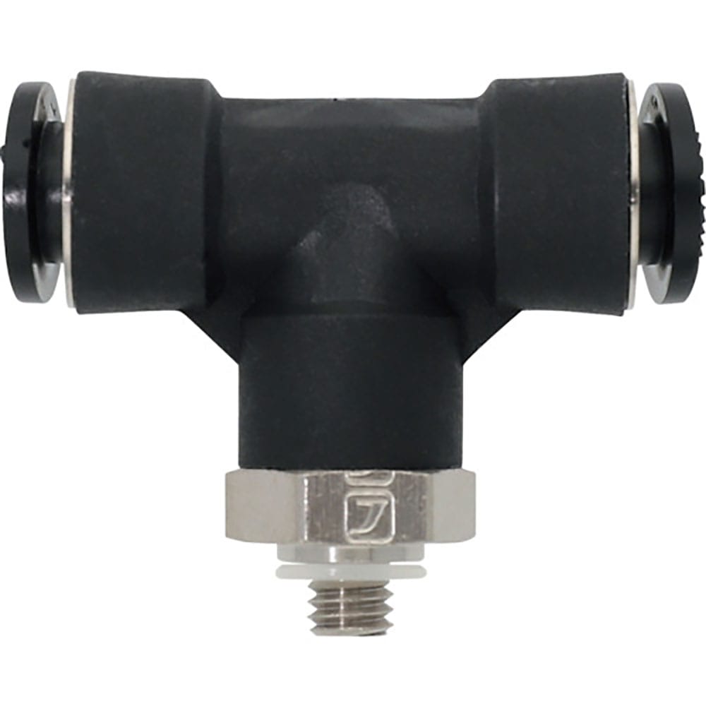 潤工社　ワンタッチ継手Ｍシリーズ　テー　４ｍｍ　　Ｍ５　ＰＴＡＭ－４－Ｍ５－ＰＭ＿