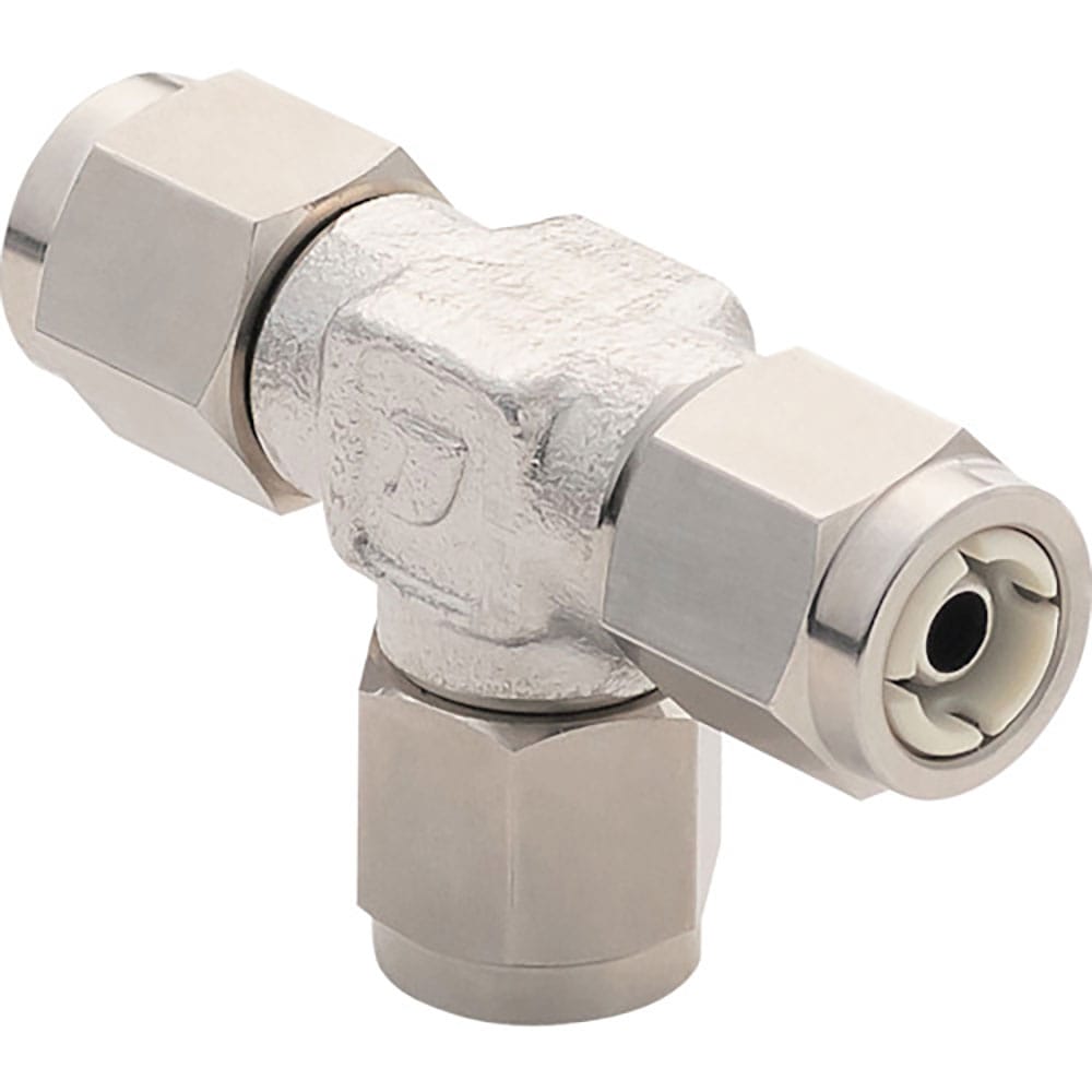 潤工社　ステンレス継手　Ｕ２Ｓシリーズ　　ユニオンテー　６×４ｍｍ　　　ＴＵ－０６４０－ＵＳ２＿