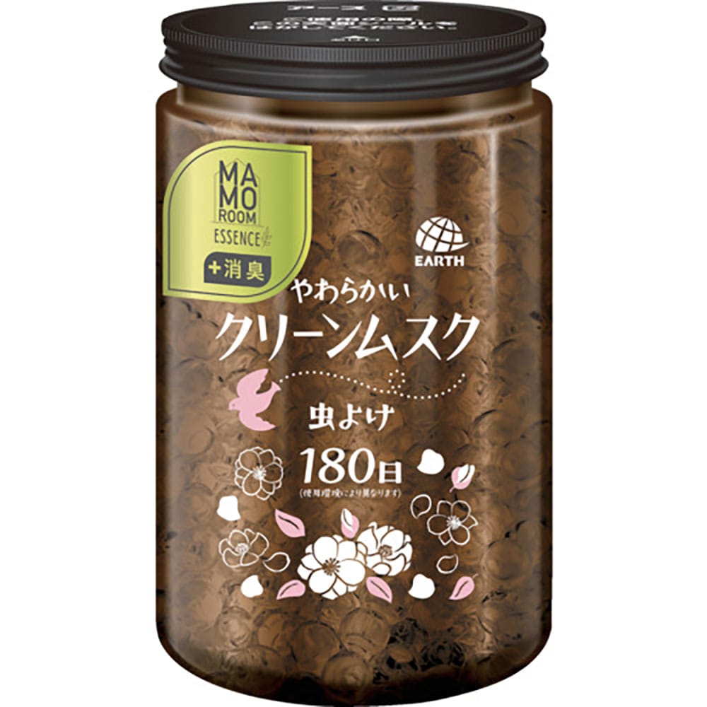 アース　マモルームエッセンス　虫よけパール　１８０日用　やわらかいグリーンムスク　０６８７１２＿