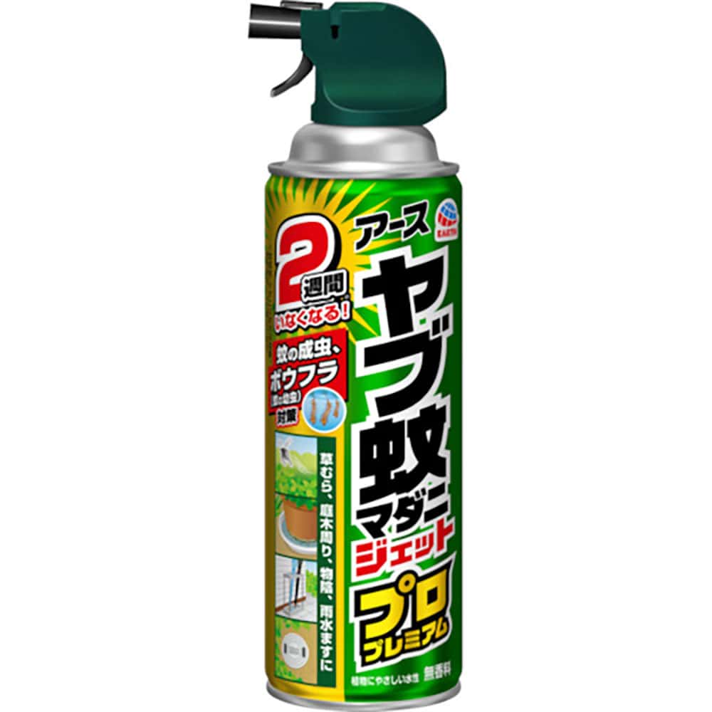 アース ヤブ蚊マダニジェット プロプレミアム450mL 063915_