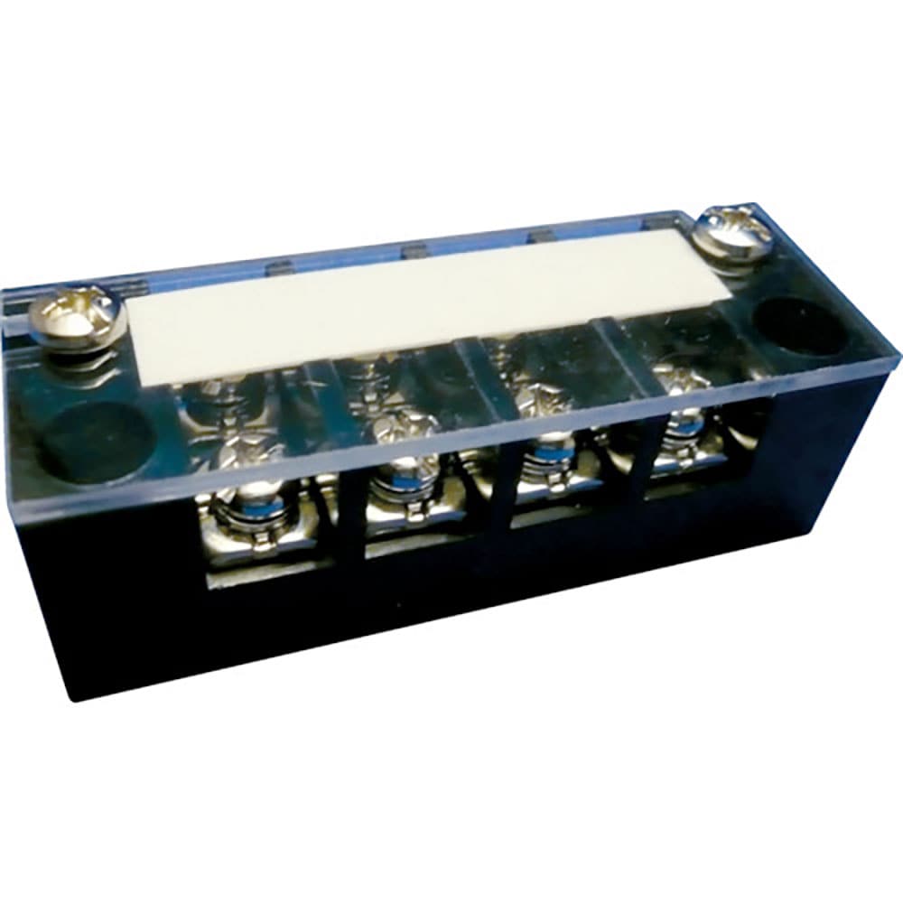サトーパーツ 中継用2列型端子台 ML-1シリーズ 300V-15A 極数4 ML-1-4P_