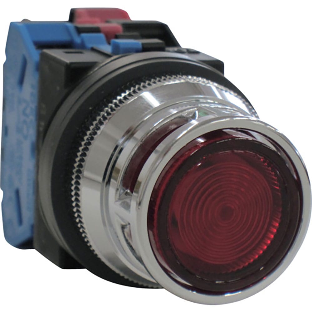IDEC Φ30フルガード付丸型照光押ボタンスイッチ ALFN22211DNR_