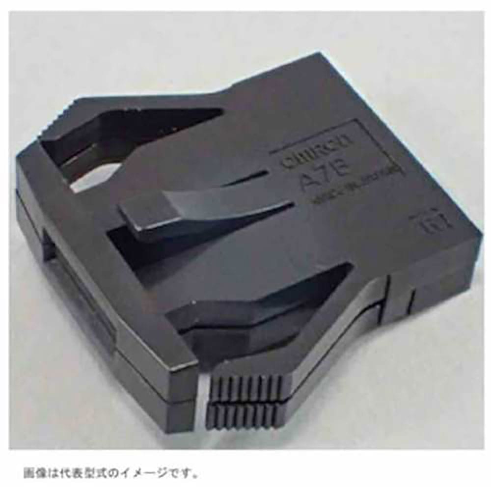 OMRON 取りつけ板 ブラック(サムロータリスイッチ用) A7B-M-1_