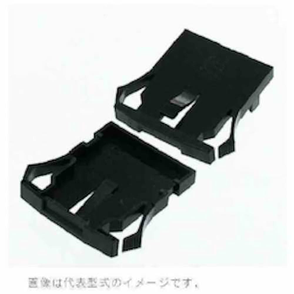 OMRON 取りつけ板 ブラック(サムロータリスイッチ用) A7P-M-1_