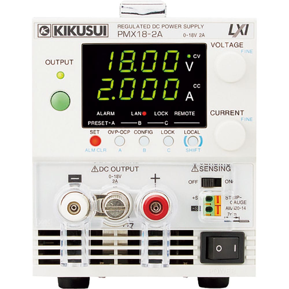菊水電子 コンパクト直流安定化電源 PMXーAシリーズ PMX18-2A_