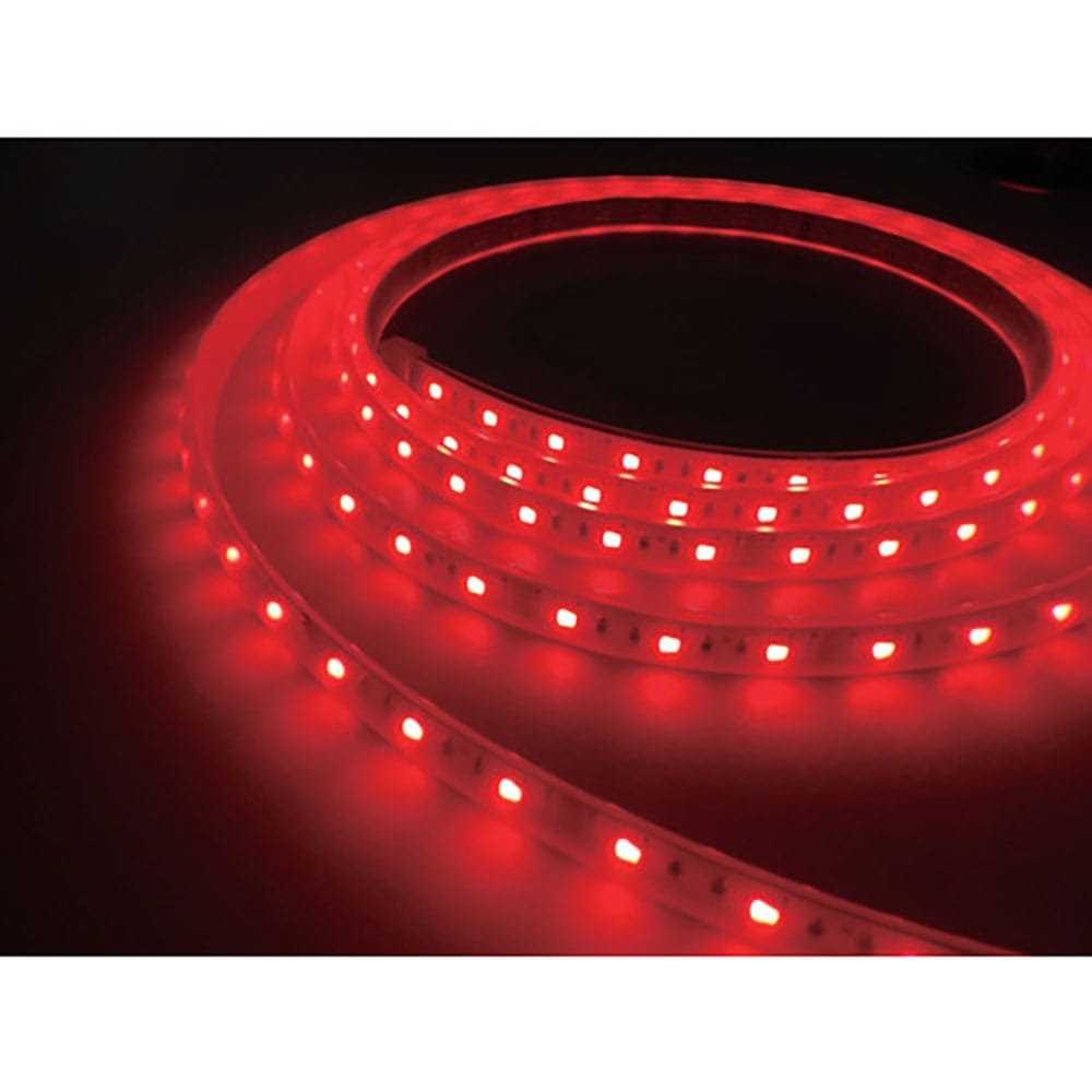 tlight LEDテープライト Viewdi 16.6mmP 赤色 3m巻 ACアダプター付 T_