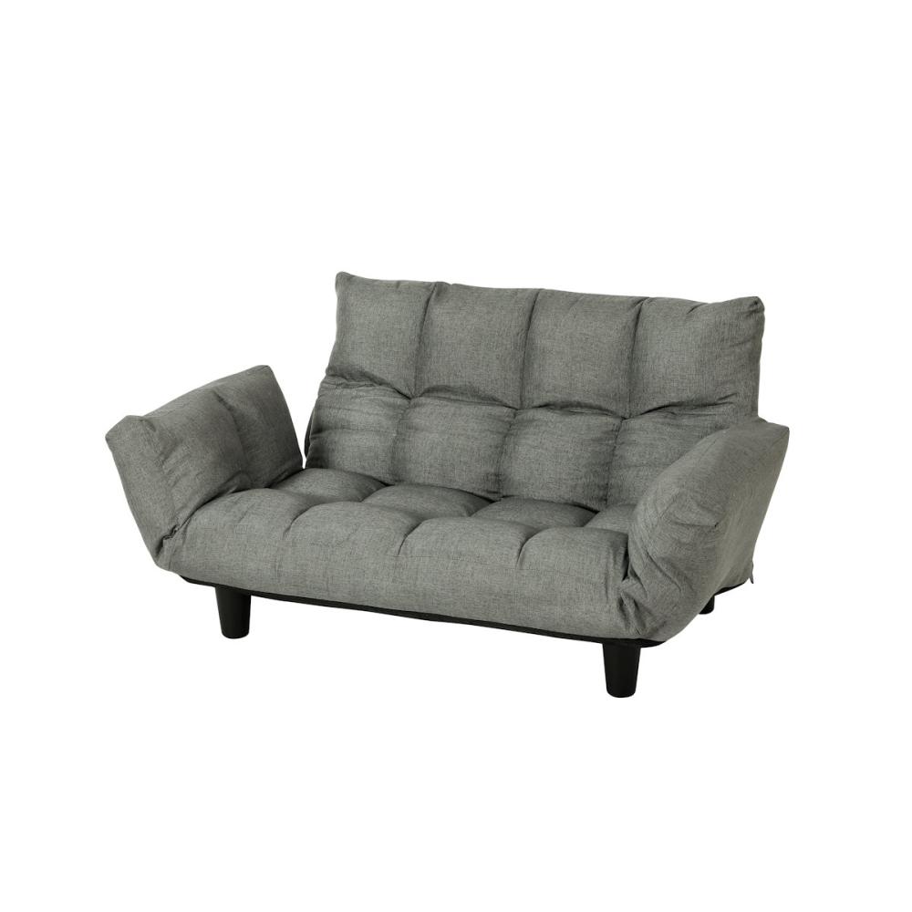 アテーナライフ　リクライニングカウチソファ　グレー