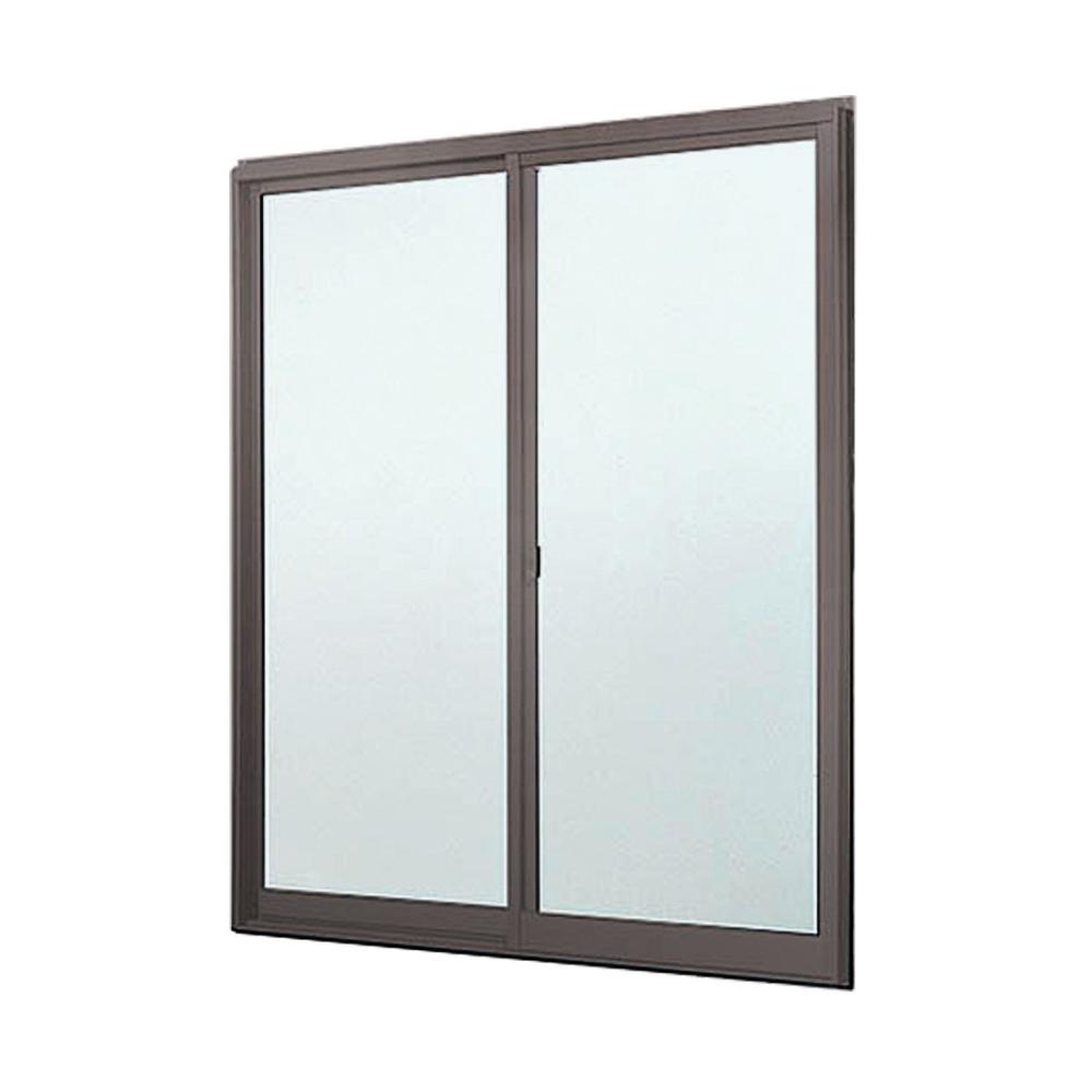 ＬＩＸＩＬ　トステム　引違い窓　アトモス２　幅１６９０×高さ１３７０ｍｍ　型ガラス　４ｍｍ　枠色：オータムブラウン　１６５１３　Ｆ４