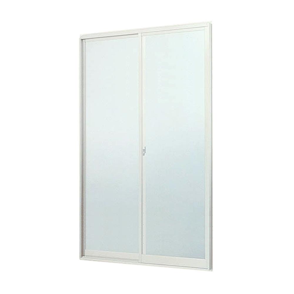 ＬＩＸＩＬ　トステム　引違いテラス　アトモス２　幅１６９０×高さ２０３０ｍｍ　型ガラス　４ｍｍ　枠色：ホワイト　１６５２０　Ｆ４