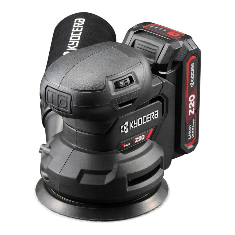 京セラ　１８Ｖ充電式ランダムサンダー　ＢＲＳＺ－２０