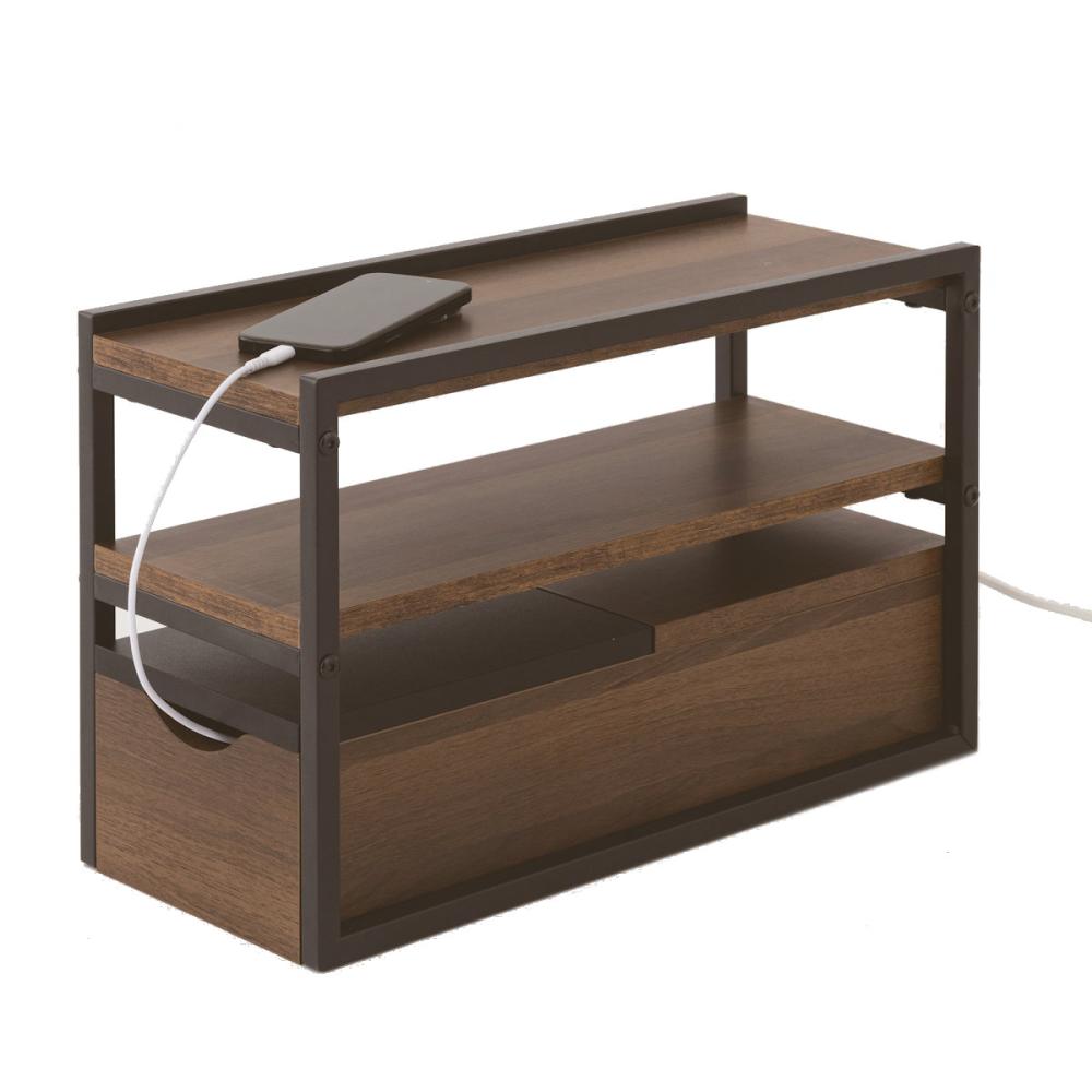 ドウシシャ　コンソールボックス　ブラウン　ＣＢＣ－ＢＲ