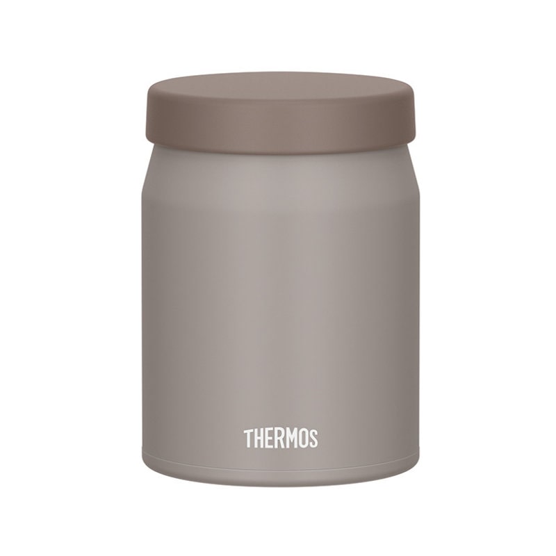 サーモス　真空断熱スープジャー　グレージュ　４００ｍＬ　ＪＥＦ－４００　ＧＧ