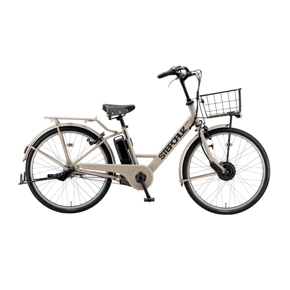 電動アシスト自転車 ステップクルーズe 26インチ ST6B45 レトログレージュ