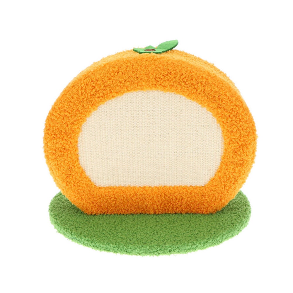 Ｐｅｔａｍｉ　ブラシ付きキャット爪とぎ　みかん