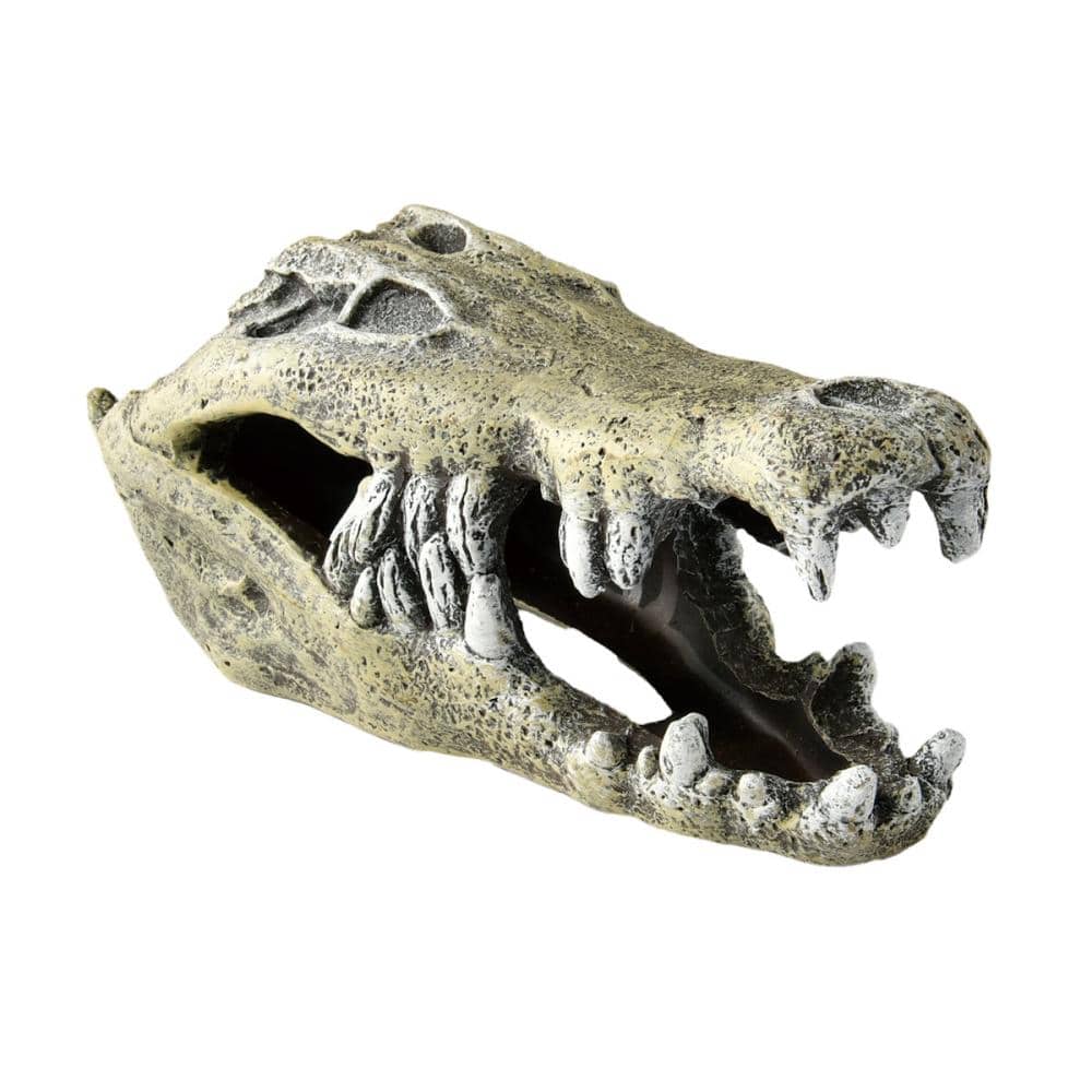 ａｑｕａｎｅｒｕ　アクアリウムオーナメント　隠れ家　クロコダイル