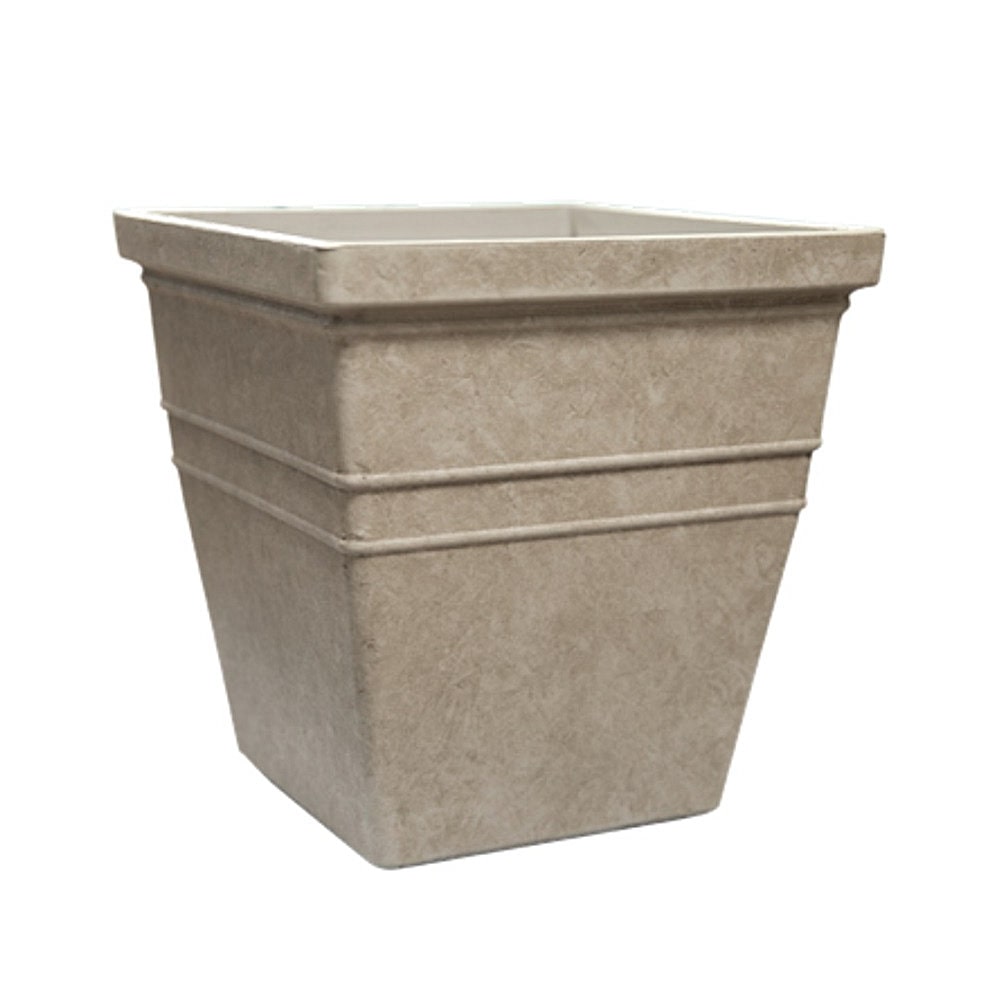 Ｂｒｅｅｚｙ　Ｇｒｅｅｎ　か～るいストーン風ポット　１１号　アイボリー　ＳＱ