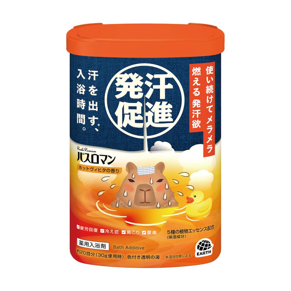 アース製薬　バスロマン　ホットヴィヒタの香り　６００ｇ