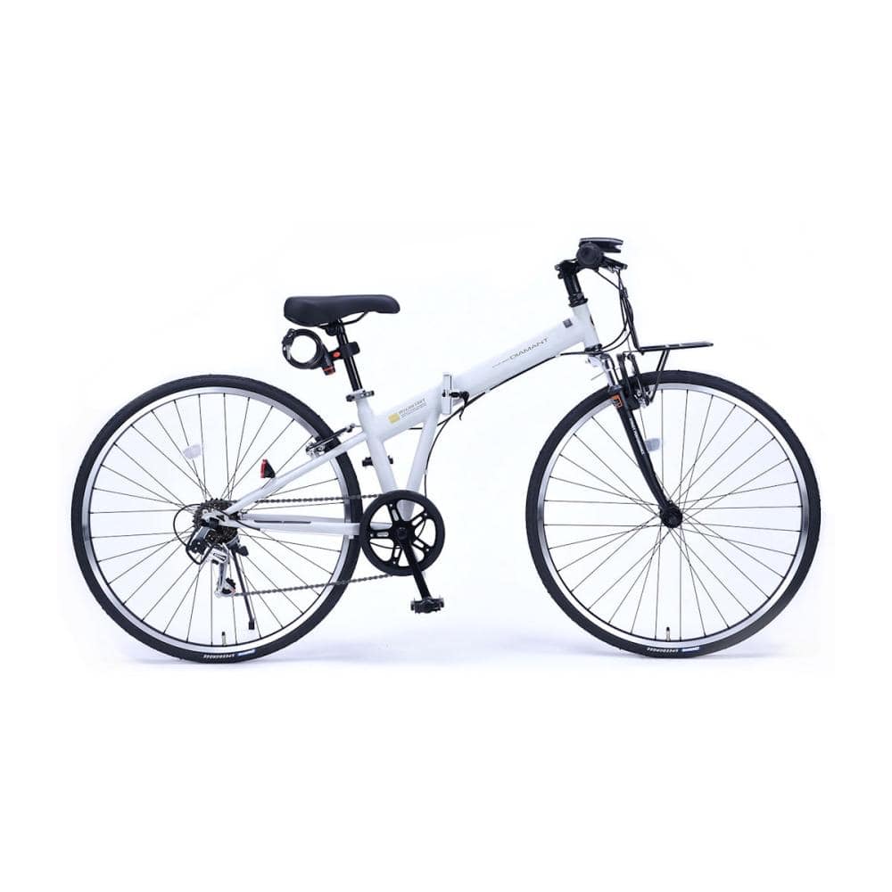 マイパラス　折畳クロスバイク７００Ｃ　オフホワイト　ＭＣ６０３