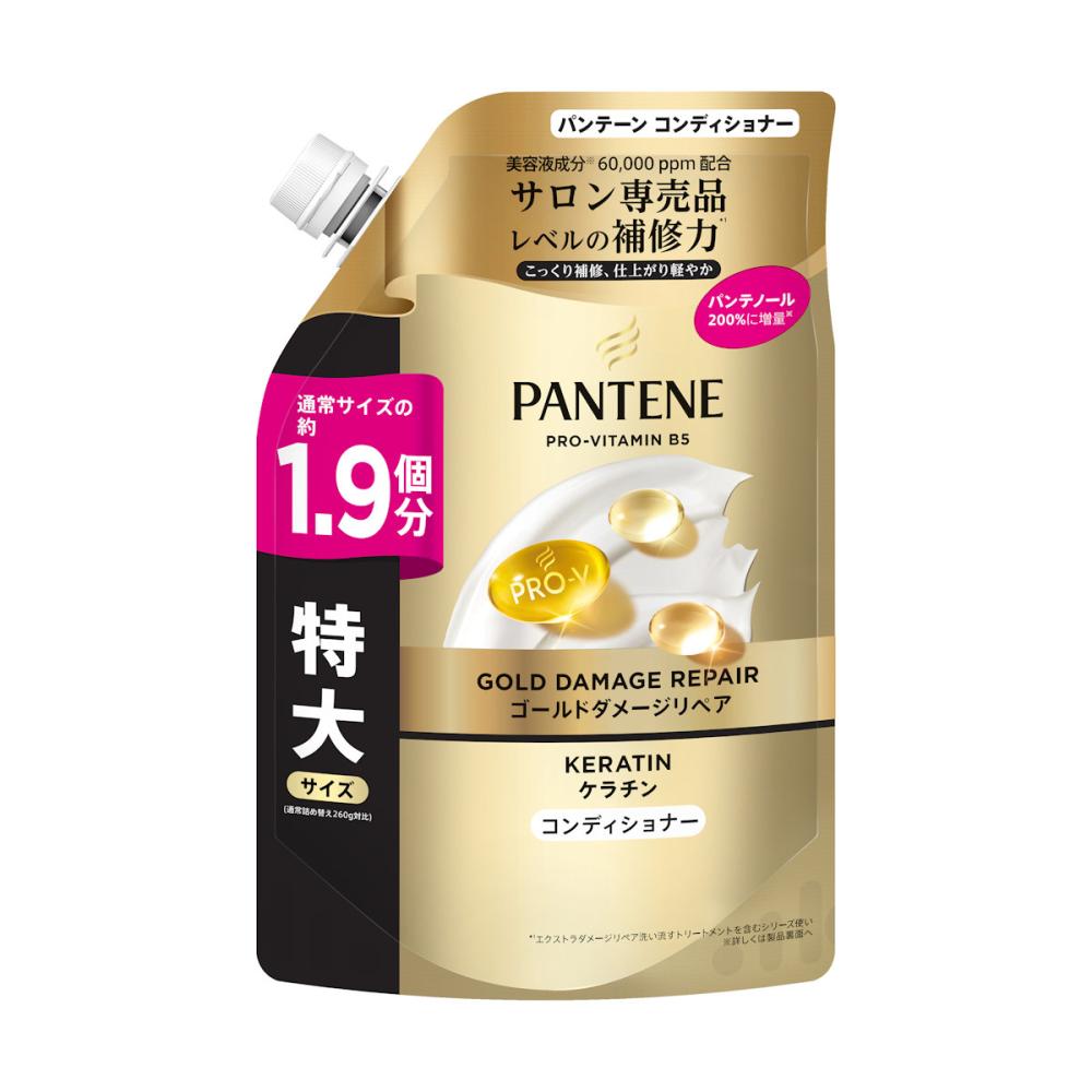 Ｐ＆Ｇ　パンテーン　ゴールドダメージリペアコンディショナー　詰め替え用　特大　５００ｇ