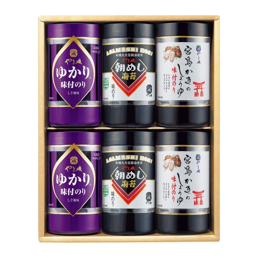 【25年お歳暮】やま磯 味付のりバラエティ詰合せ VC-6KG【注文期限12月14日】