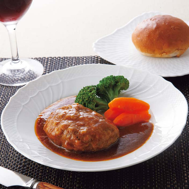 【25年お歳暮】松阪牛入り煮込みハンバーグ B8-17【注文期限12月14日】