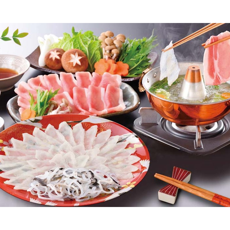 【25年お歳暮】「関とら本店」海と丘の豚しゃぶ食べ比べ NS-50Y2Z【注文期限12月14日】
