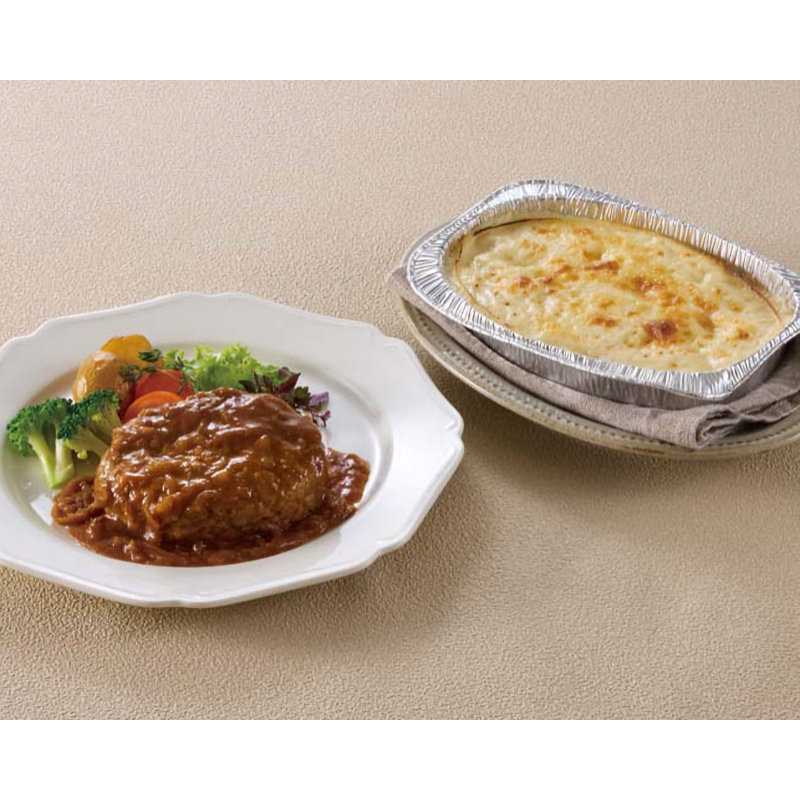 【２５年お歳暮】帝国ホテルキッチン　ハンバーグ＆グラタンセット　ＩＫＨＧ－３０Ｎ【注文期限１２月１４日】