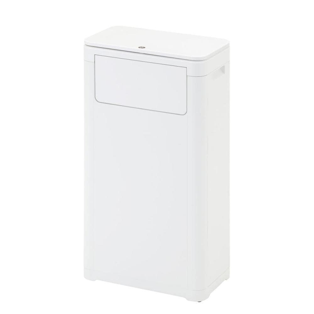 アテーナライフ　壁にぴったりつけられる２ｗａｙペール　ホワイト　２５Ｌ